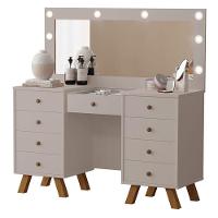 Penteadeira Camarim Mila Com Banqueta Mani - Luapa Móveis - 1
