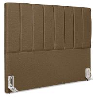 Cabeceira Queen 160 Cm Com Frame Dalia Linho Marrom Artte Marrom - 1