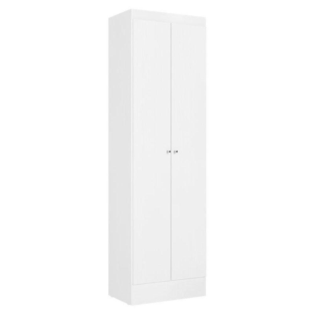 Armário Multiuso 2 Portas Space Branco Acetinado - Thb - 1