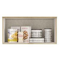 Armário Aéreo 80 Cm 1 Porta Basculante Finesse Capuccino - Thb - 2