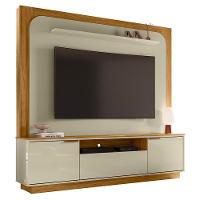 Estante Home Theater Nilo Cumaru/opala Para Tv Até 75” - Madetec Cumaru/opala - 1