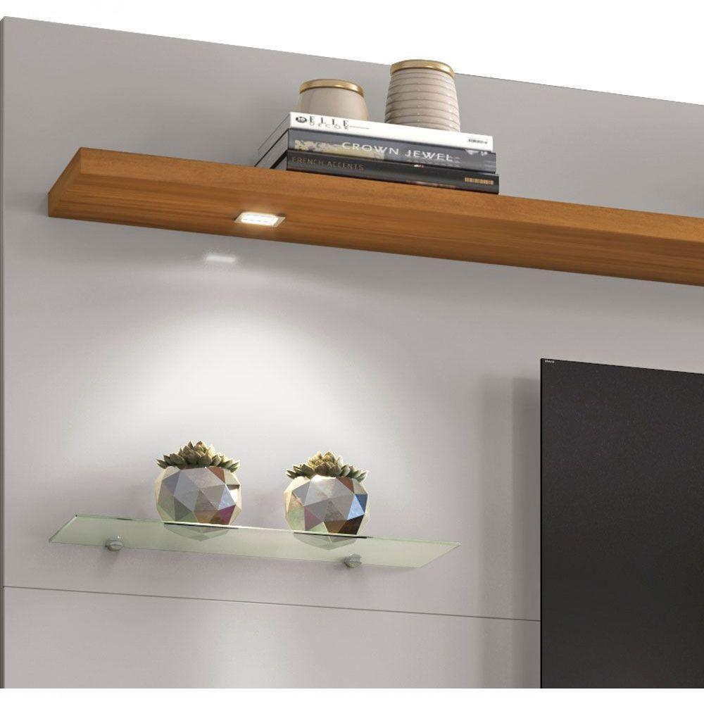 Home Suspenso Amur Off White Com Freijó - Moveisaqui - 3