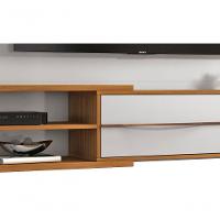 Home Suspenso Amur Off White Com Freijó - Moveisaqui