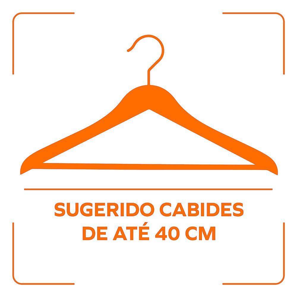 Guarda-roupa 4 Portas Huntano Branco - Moveisaqui - 6