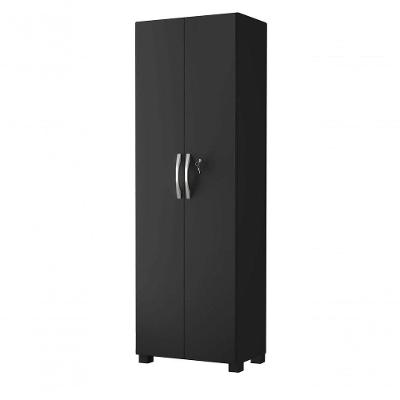 Armário Multiuso Platte Preto - Moveisaqui