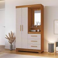 Guarda-roupa 2 Portas Nt 5170 Freijó Com Off White - Notável - 2
