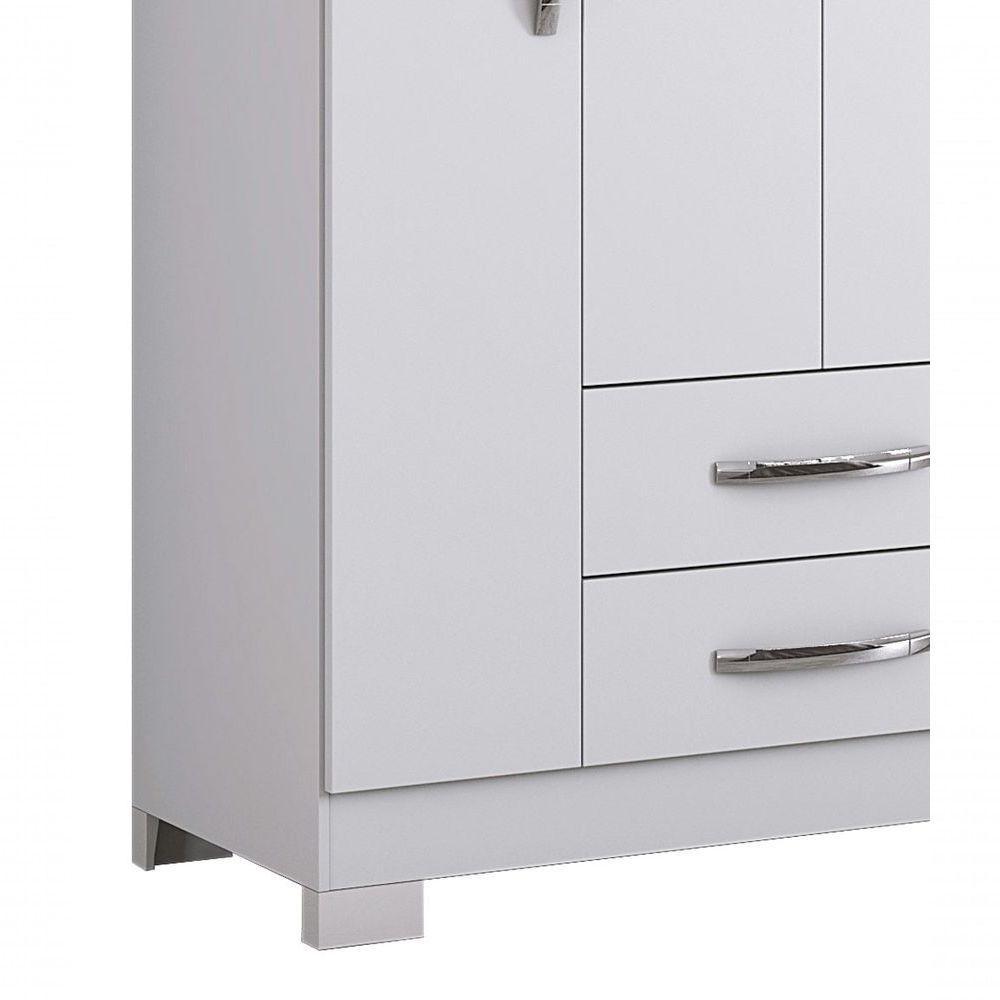 Guarda-roupa 3 Portas Nt 5000 Branco - Notável - 3