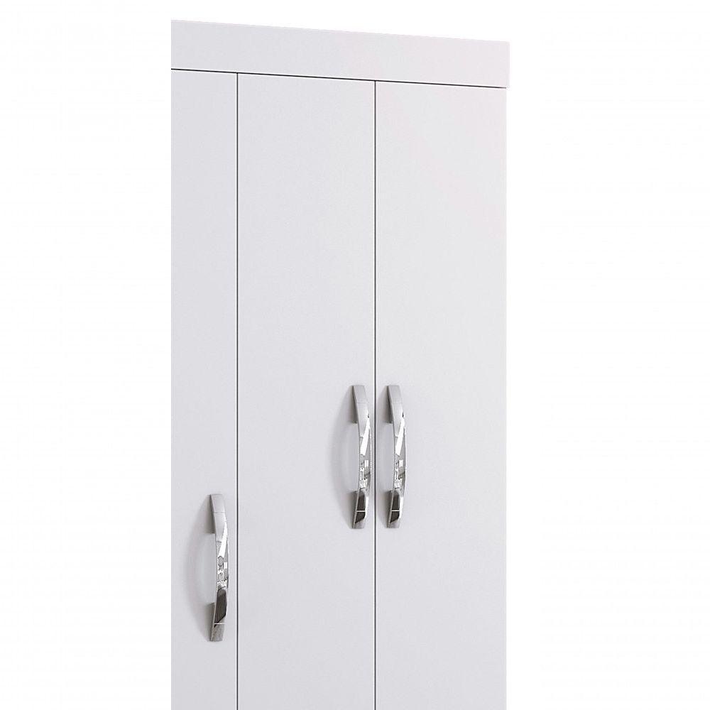 Guarda-roupa 3 Portas Nt 5000 Branco - Notável - 4