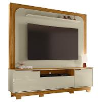 Estante Home Theater Nilo Cumaru/opala Para Tv Até 75” Com Pés - Madetec Cumaru/opala - 1