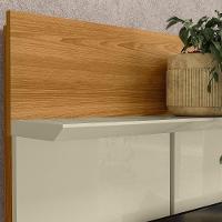 Estante Home Theater Siena Cumaru/opala Para Tv Até 75” - Madetec Cumaru/opala