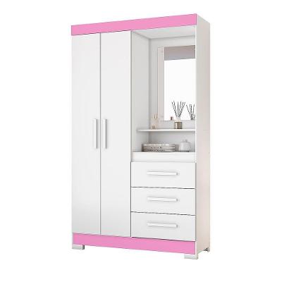 Guarda-roupa 2 Portas Nt 5170 Rosa - Notável