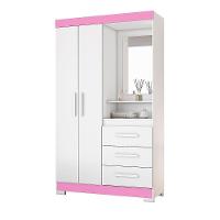 Guarda-roupa 2 Portas Nt 5170 Rosa - Notável - 1