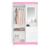 Guarda-roupa 2 Portas Nt 5170 Rosa - Notável