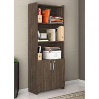 Armário Multiuso Escritório Nogal - Notável - 2