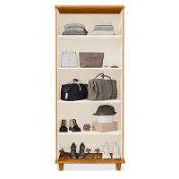 Guarda Roupa Casal Londres 4 Portas E Armário Multiuso Berlim Freijó Off White - Luapa Móveis - 6