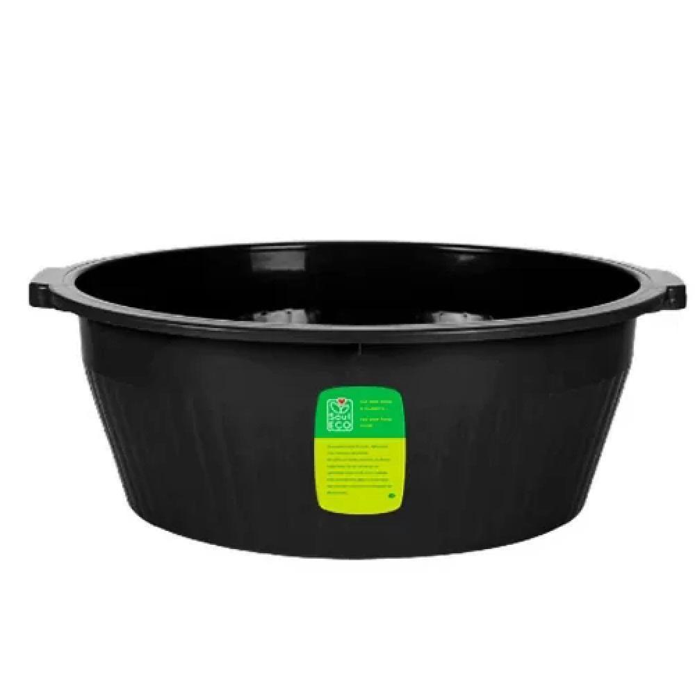 Bacia De Roupa 31 Litros Gigante Balde Canelada Lava Roupa Grande Tacho Multiuso Organizadora Reforacada Sapatos Brinque - 3