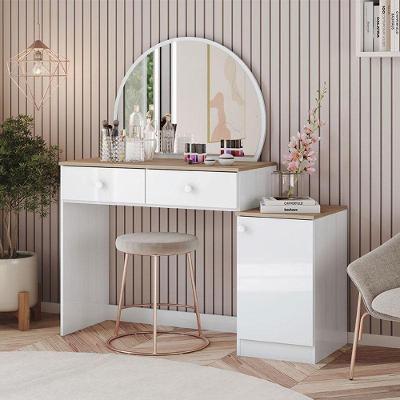 Penteadeira Agnes Ambiente Branco Jequitibá Hp - Henn