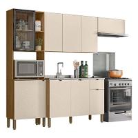 Cozinha Compacta Vert Plus Com Balcão Para Pia Freijó Soft - Kits Paraná - 1