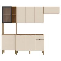 Cozinha Compacta Vert Plus Com Balcão Para Pia Freijó Soft - Kits Paraná - 2