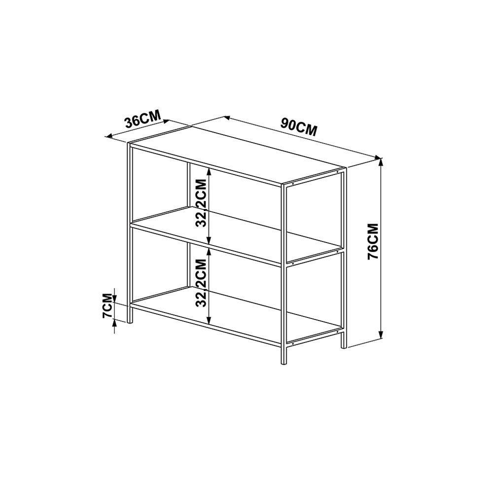 Estante Alta Multiuso Steel Quadra Vermont e - D´rossi - 6
