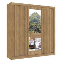 Guarda Roupa Casal Ibiza Glass 3 Portas Capuccino Menta Flex - Thb - 2