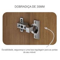 Guarda Roupa Casal Logan E Cômoda Seul Cumaru 23 - Novo Horizonte - 5