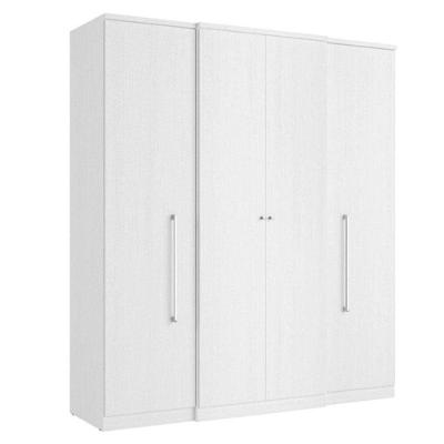 Guarda Roupa Casal Splendore 4 Portas Branco Acetinado - Thb