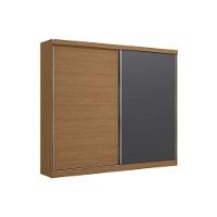 Guarda Roupa Casal 2 Portas De Correr E 4 Gavetas T583 Canela-grafite - Kappesberg - 3