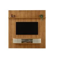 Estante Home Theater Com Bancada Suspensa New Bugatti Cumaru Opala - Madetec - 1