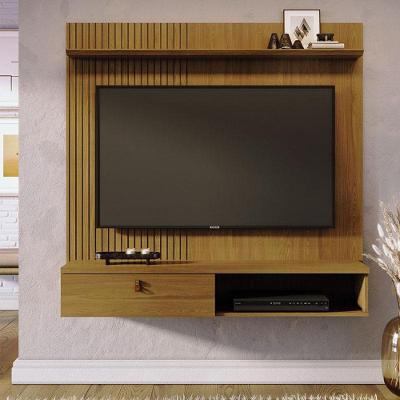 Estante Home Theater Suspenso íris Ambiente Cumaru - Madetec