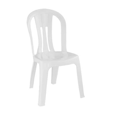 Cadeira Plástica Empilhável Bella Branca Pisani