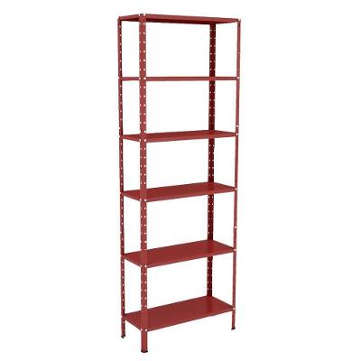 Estante Aço 6 Prateleiras Eaf013 Vermelho