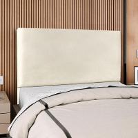 Cabeceira Casal 140 Cm Com Frame Luna Corino Bege Artte Bege - 2