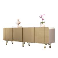 Cristaleira évora Com Buffet Saluti Champanhe Off White - Hb Móveis