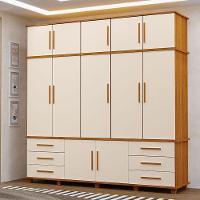 Guarda Roupa Casal Londres 5 Portas Ambiente Freijó Off White - Luapa Móveis - 1