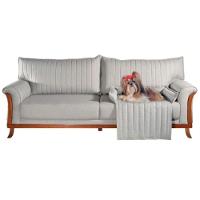 Conjunto Sofá Living Vitória 2,20m + Cama Pet Vitória - 1