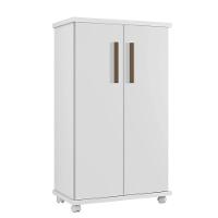 Armário Multiuso Berlim 02 Portas Arte Móveis Branco - 1