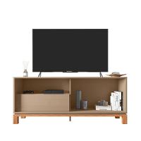 Rack Bancada Tv Para Sala De Estar 150cm Visari C01 - D'rossi Cor Marrom/freijó