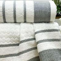 Toalha De Rosto Treviso Fio Penteado 50x70 Branco - 2