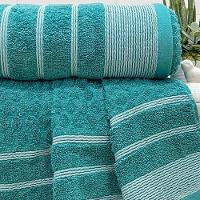 Toalha De Rosto Treviso Fio Penteado 50x70 Verde - 2