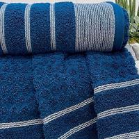 Toalha De Rosto Treviso Fio Penteado 50x70 Marinho - 2