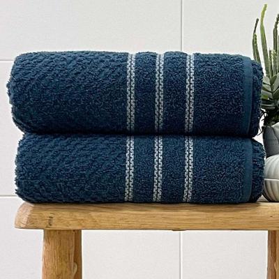 Toalha De Rosto Fio Penteado Ferrara 50x70 Marinho