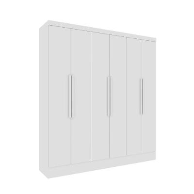 Roupeiro Bariloche 6 Portas Tcil Neve