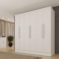 Roupeiro Bariloche 6 Portas Tcil Neve - 3