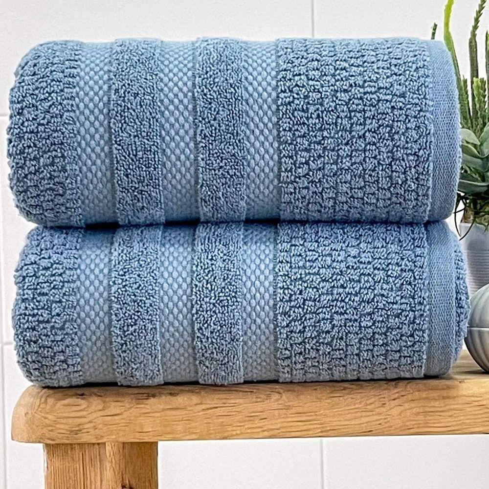 Toalha De Rosto Buddemeyer Vanilla Extra Soft 48x80 Azul - 1