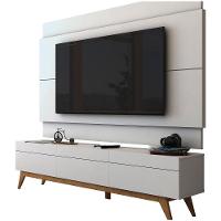 Rack Com Painel Para Tv 60 Polegadas Branco Classic 3g 2.2 - Imcal Móveis - 1