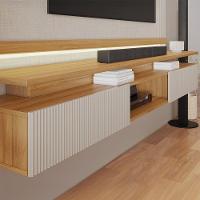 Painel Nt 1370 Off White Com Freijo - Notavel - 3