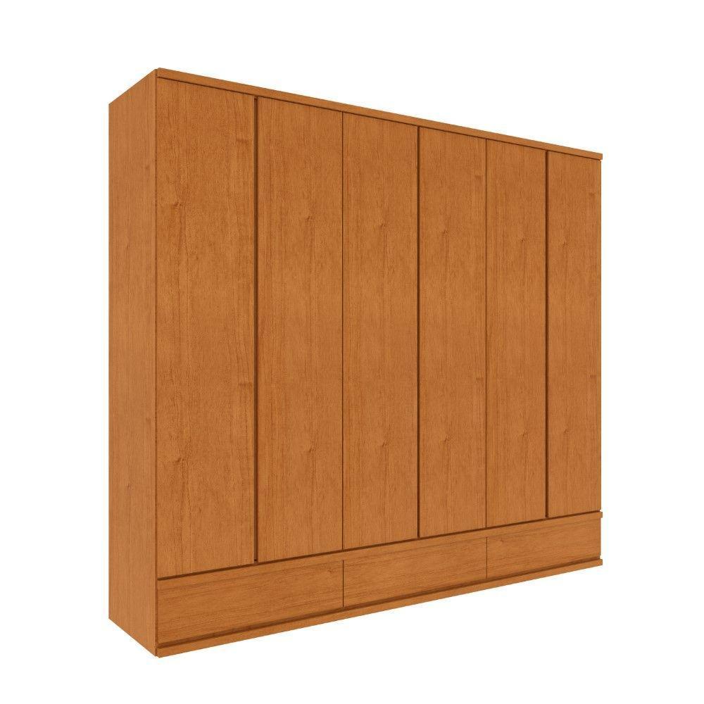 Roupeiro Esparta 6 Portas Tcil Cinamomo - 2