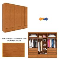 Roupeiro Esparta 6 Portas Tcil Cinamomo - 7
