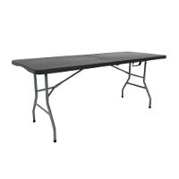 Mesa Dobrável Maleta 1,80m Camp. Premium - Branco - 1